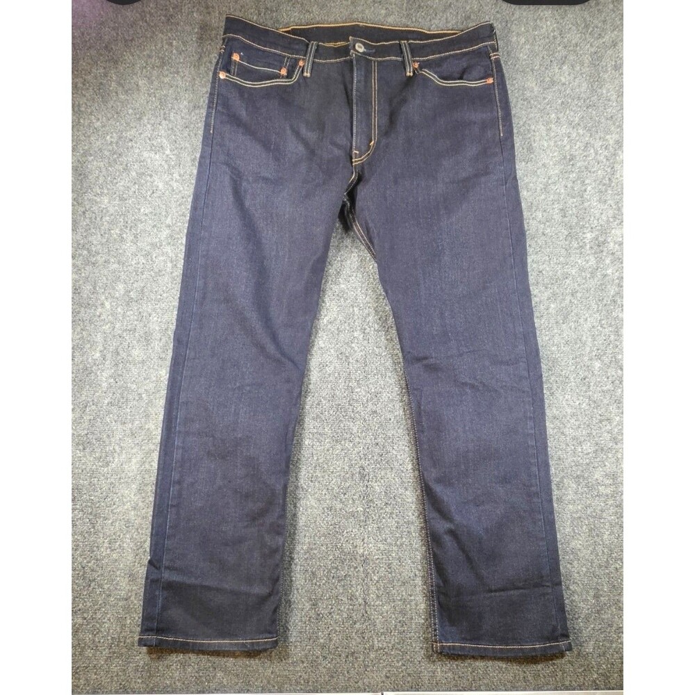 Levi’s 513 Slim Straight Dark Wash Denim Jeans - Size 36x30